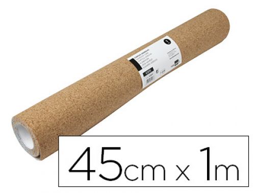 Cortica liderpapel adesiva largura 45cm comprimento 1m espessura de 1 mm em rolo , Liderpapel , 62907 , 8423473629073